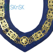 Masonic Grand Lodge Past Master Chain Collar