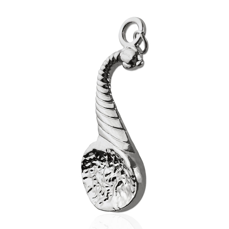 Masonic the Left Harvest Basket Sliver Jewel Pendant