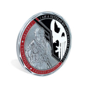 Veterans Oath Challenge Coin Served Never Expired Medallion Gift