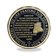Law Enforcement Challenge Coin Sheriff Five Pointed Star Featured Police Officers Gift