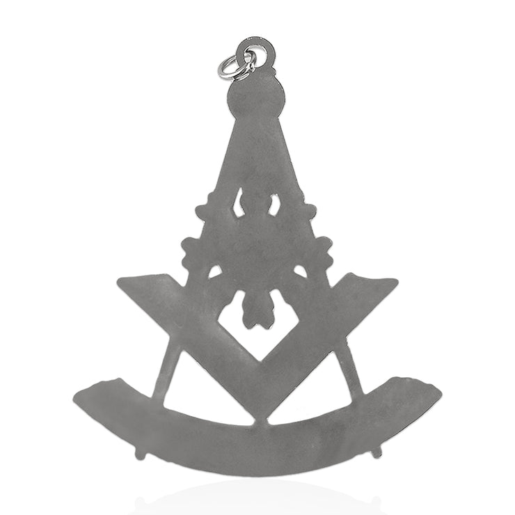 Masonic Past Master Silver Jewel Pendant