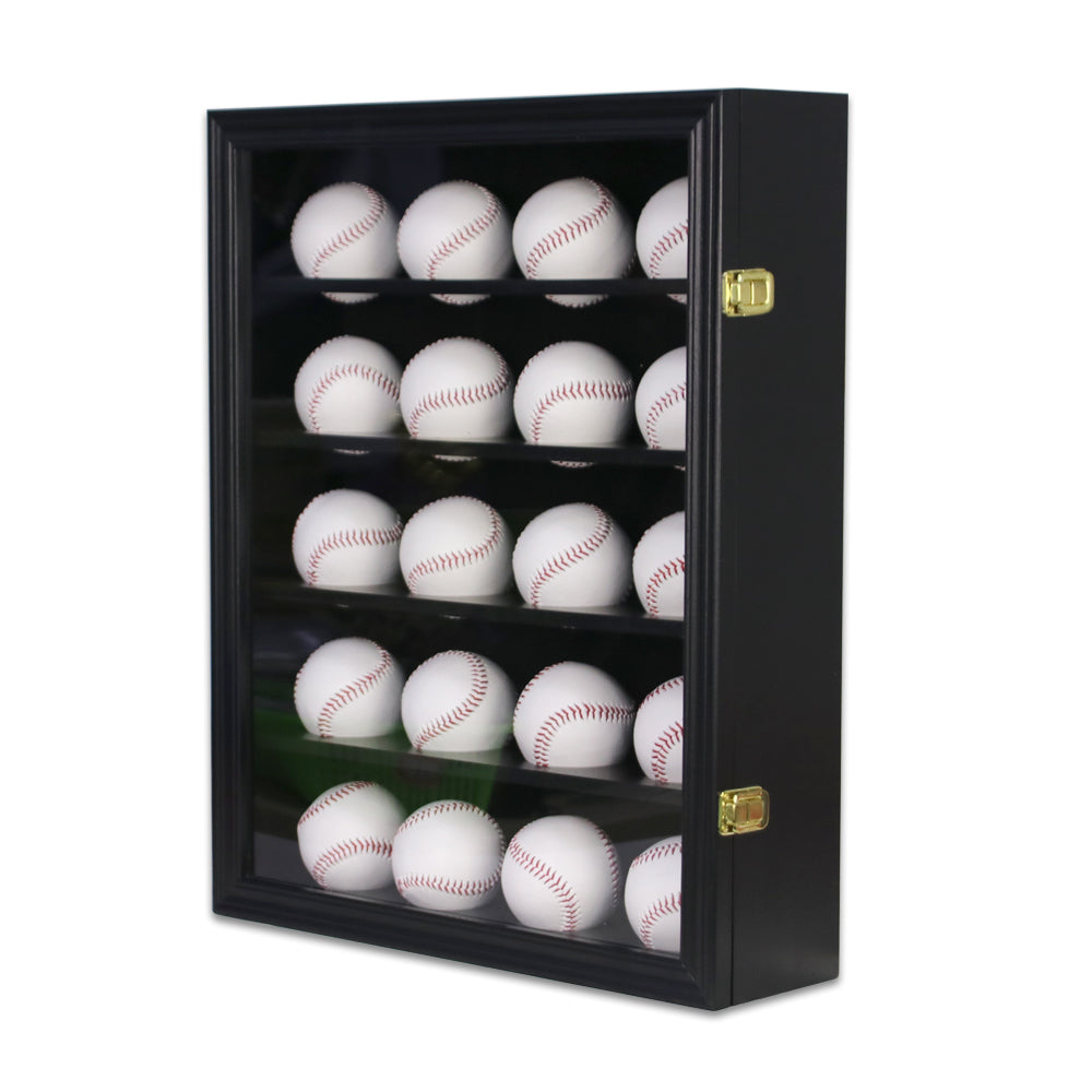 Base Ball Display Case Wall Mountable