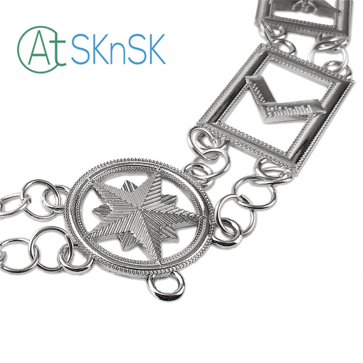Masonic Blue Lodge Craft Working Tools Chain Collar