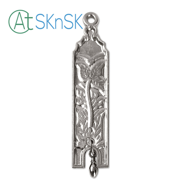 Masonic Junior Warden Silver Jewel Pendant the Plumb