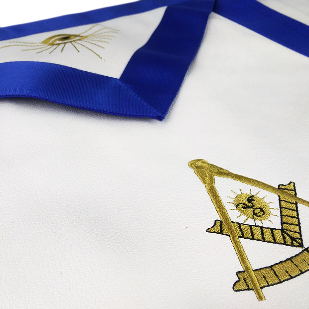 Masonic Blue Lodge Past Master Apron