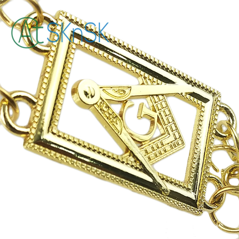Masonic Grand Lodge Master Mason Chain Collar
