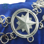 Masonic Blue Lodge Past Master Chain Collar