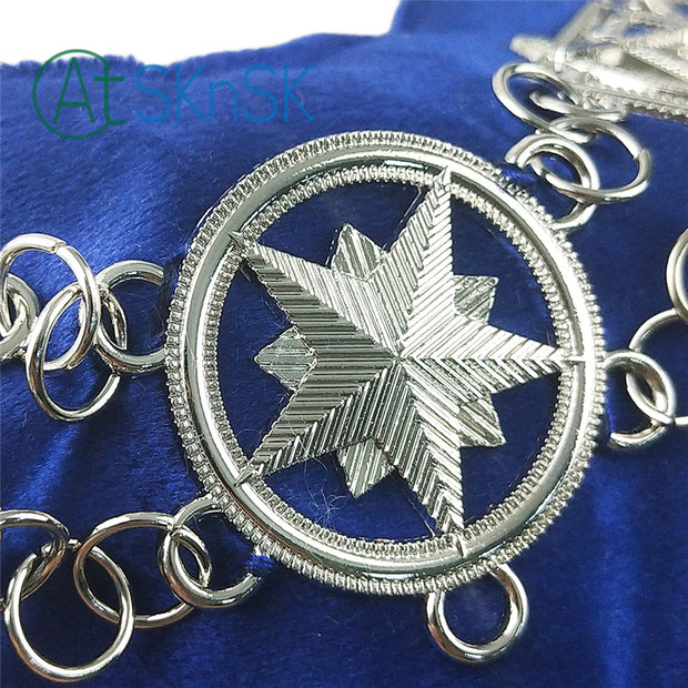 Masonic Blue Lodge Past Master Chain Collar