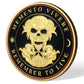 Memento Mori Coin-Momento Mori Coins for Daily Stoic Practice, Remember to Live EDC Coin