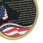 A Prayer for Veterans Challenge Coin Honoring All Who Served Medallion Gift-AtSKnSK