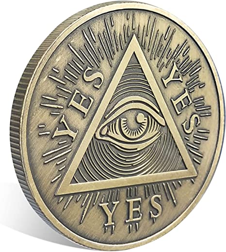 All Seeing Eyes or Death Skull Decision Coins