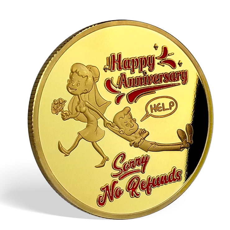 Two Golden Rules to Happy Marriage Coin