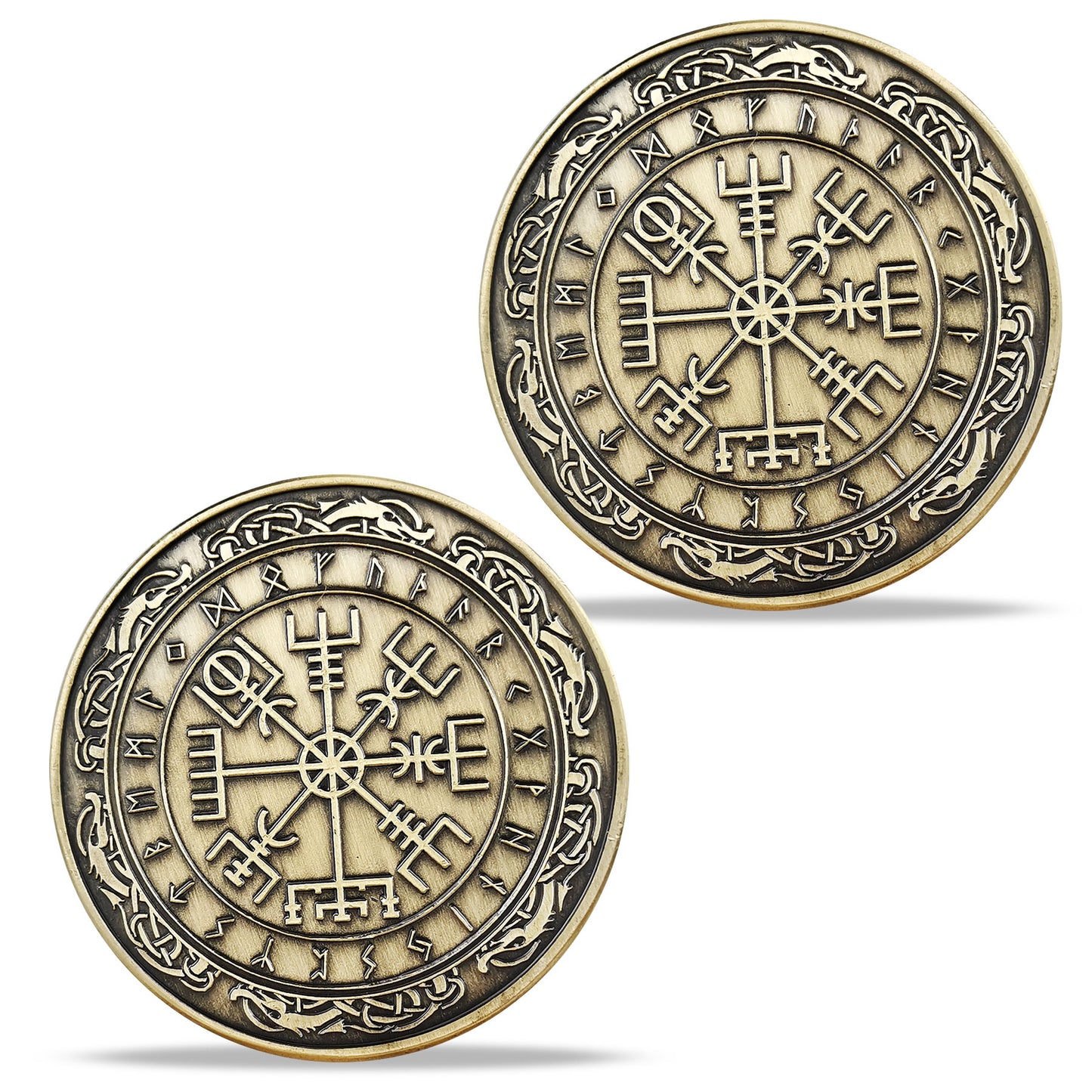 Vegvisir Viking Coins