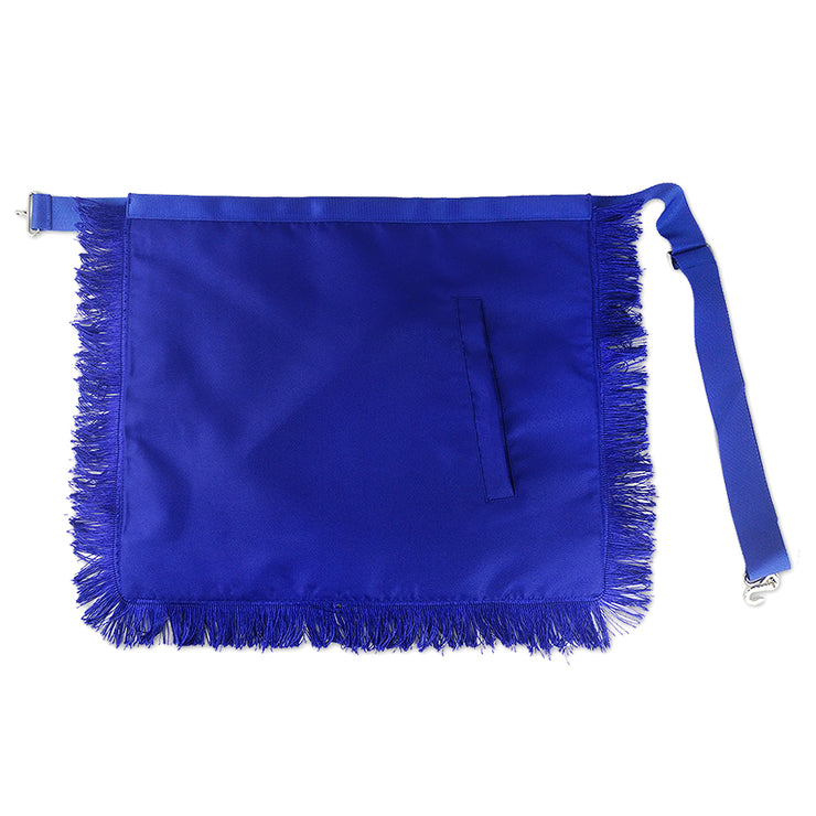 Masonic Blue Lodge Master Mason Apron w/ Fringe