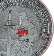 Knight Templar Challenge Coin Red Cross Religious Coin Collection Commemorative Gift