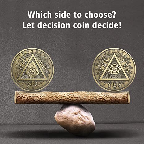 All Seeing Eyes or Death Skull Decision Coins