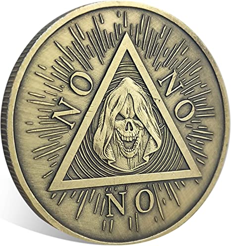 All Seeing Eyes or Death Skull Decision Coins