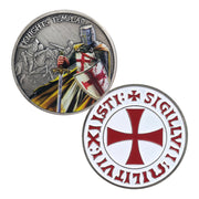 Knights Templar Challenge Coin 4 Style