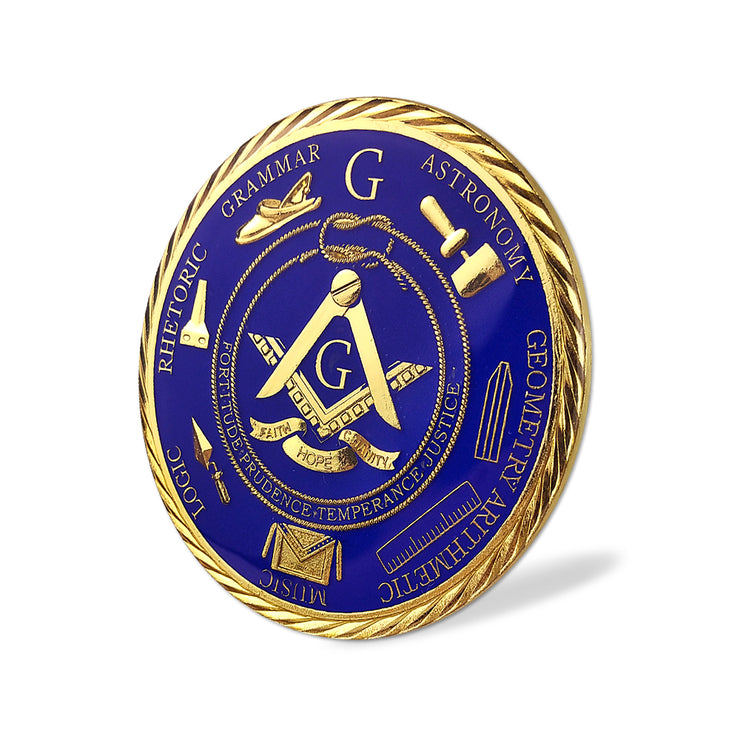 Masonic Brotherhood Auto Car Emblem