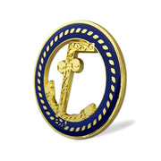 Masonic Round Auto Car Emblem