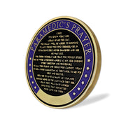 Thank You Medical Team Ambulance Paramedic’s Prayer Challenge Coin-AtSKnSK