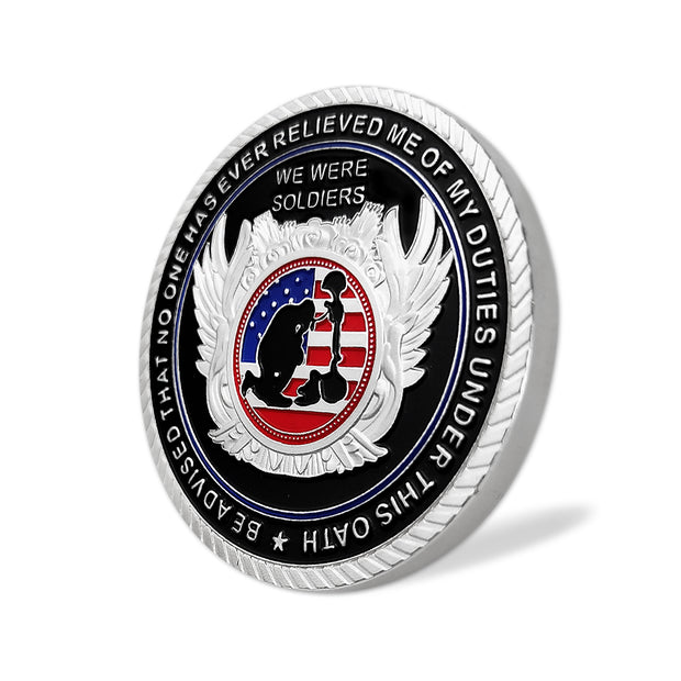 Veteran Oath Soldiers Military Challenge Coin-AtSKnSK