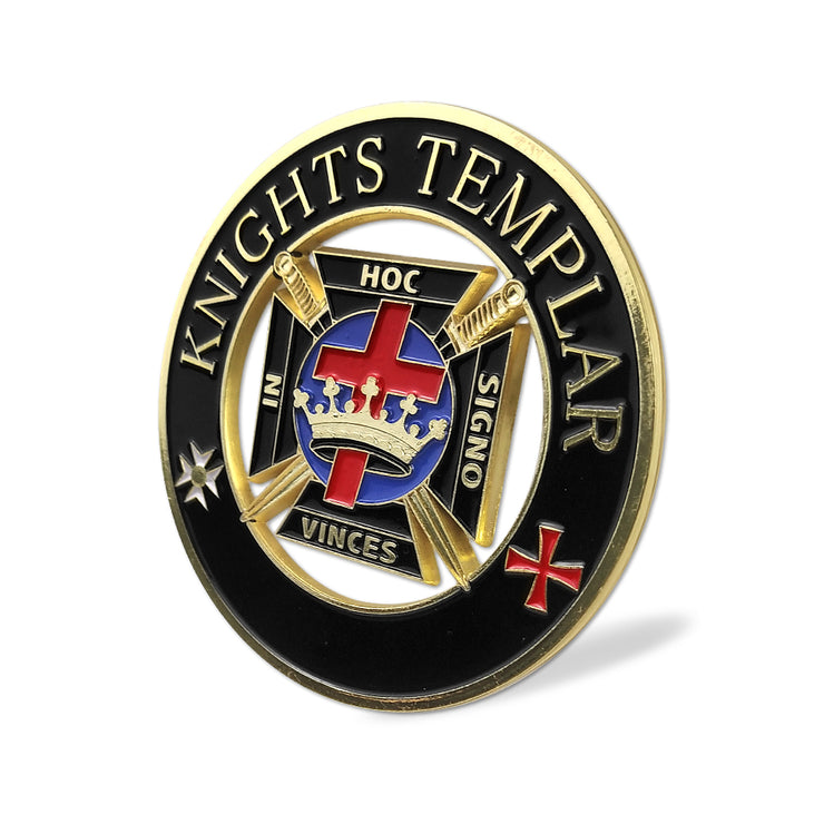 Knights Templar Auto Car Emblem