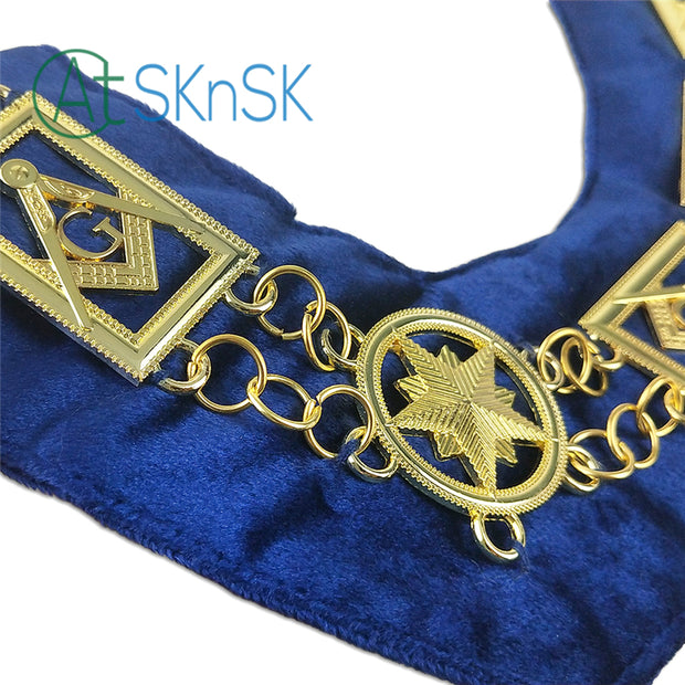 Masonic Grand Lodge Master Mason Chain Collar