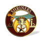 Shriners Masons Auto Car Emblem