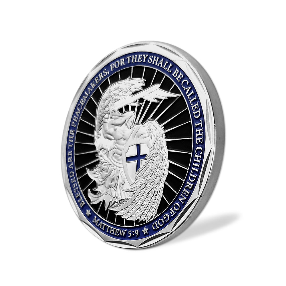 Saint Michael Law Enforcement Challenge Coin