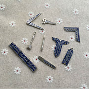 9 Different Masonic Working Tools Metal Decoration